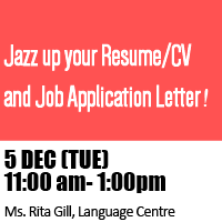 Jazz up your Resume/CV and Job Application Letter!