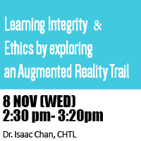 Learning Integrity & Ethics by exploring an Augmented Reality Trail