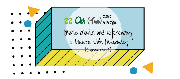 Make citation and referencing a breeze with Mendeley (repeat event)