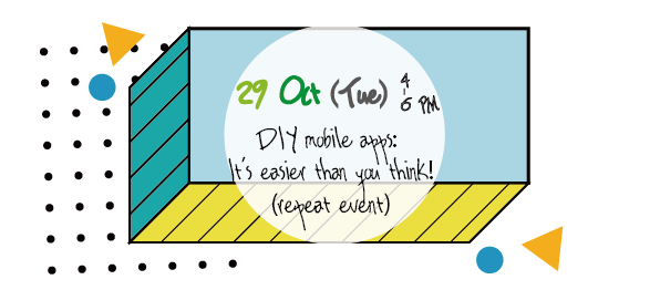 DIY mobile apps: It's easier than you think!  (Repeat Event)